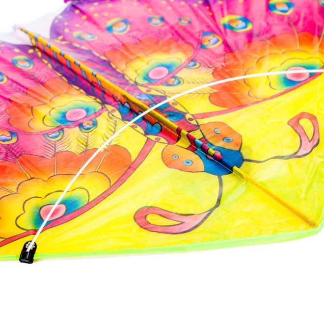 Létající drak Motýl fialový 90 cm