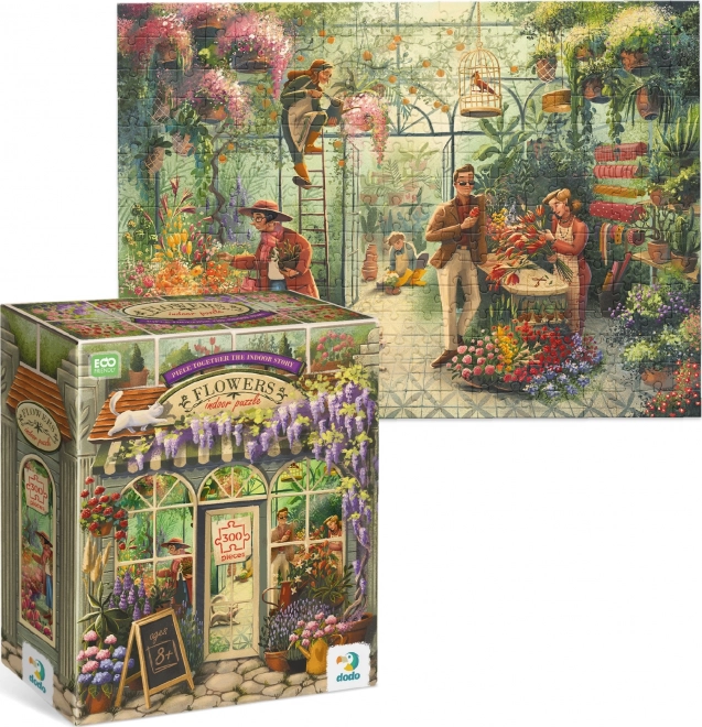 DODO Puzzle Květinářství 300 dílků
