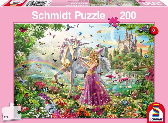 Puzzle Víla v magickém lese 200 dílků