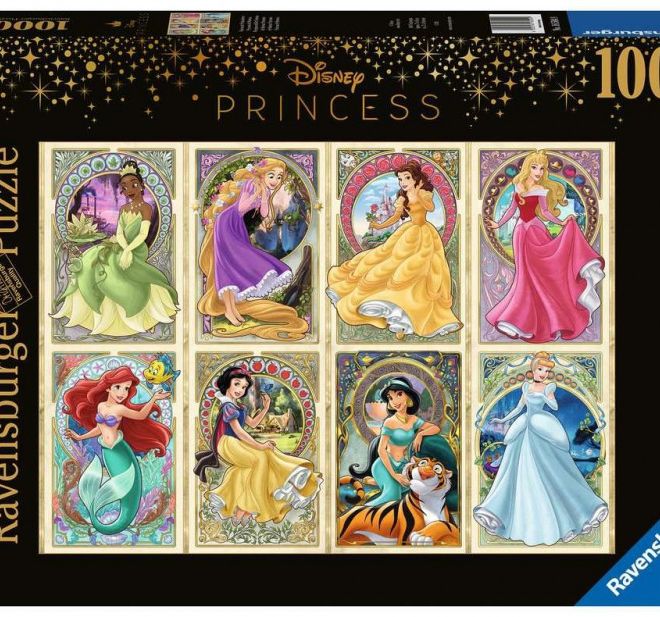 Puzzle 2D 1000 dílků Princess Art Nouvea