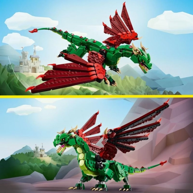 Lego Creator středověký drak