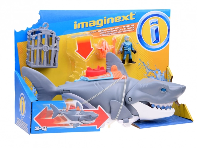 Imaginext Mega mechanický útok žraloka