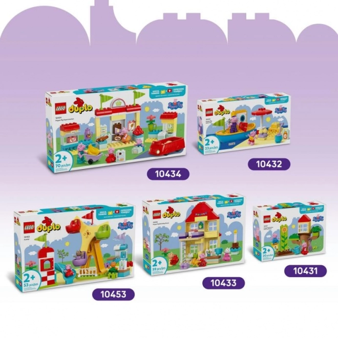 Lego duplo táboření s prasátkem Peppou