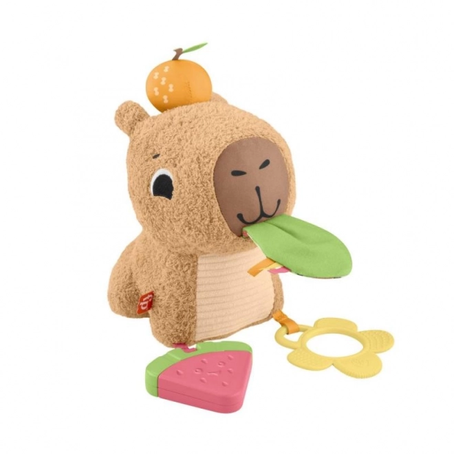 Fisher-price měkká hračka kapybara