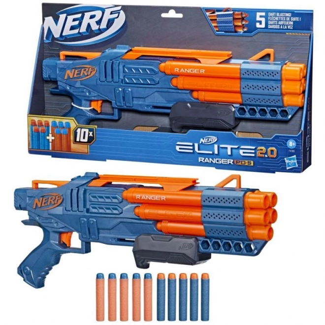 Přizpůsobitelný dětský blaster Nerf Elite 2.0 Ranger