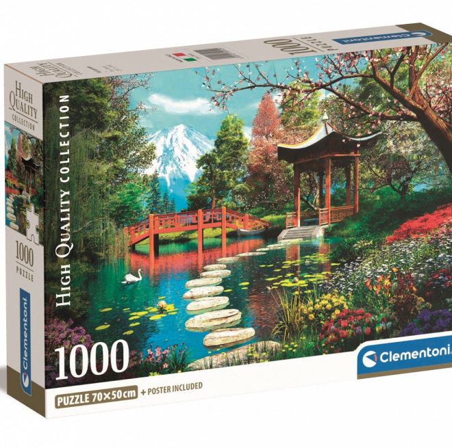 Puzzle 1000 dílků Compact Fuji Garden