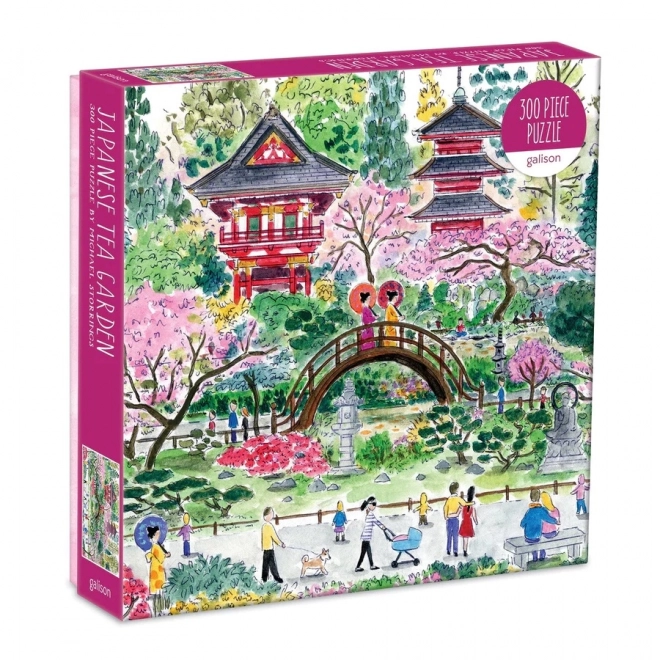 Puzzle Japonská čajová zahrada - 300 dílků