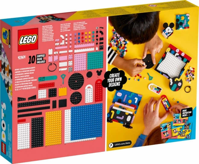 LEGO Dots 41964 Školní boxík Myšák Mickey a Myška Minnie