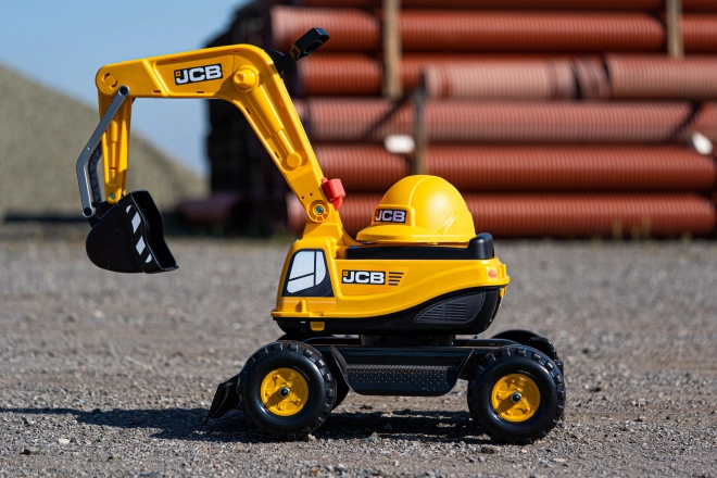 Obratná dětská žlutá koparka FALK JCB