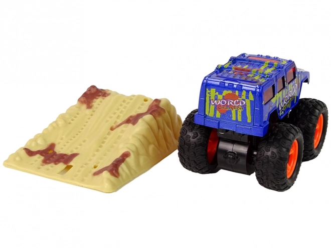 Monster Truck Big Foot gumové pneumatiky rampa