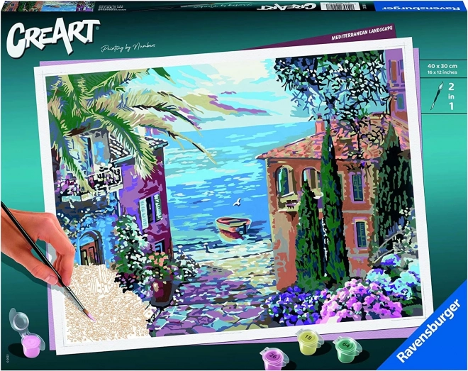 Malba CreArt Premium Series B Středomořská krajina