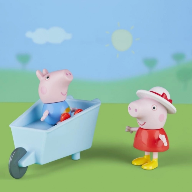Figurky prasátka Peppa - zahradní sada