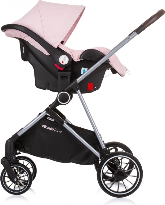 CHIPOLINO Autosedačka Aura i-Size 40-85cm – Flamingo