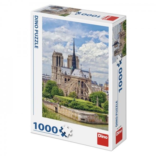 Puzzle Katedrála Notre-Dame - 1000 dílků