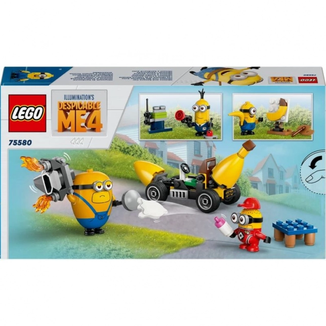 LEGO Minions 75580 Minionki a banánové auto