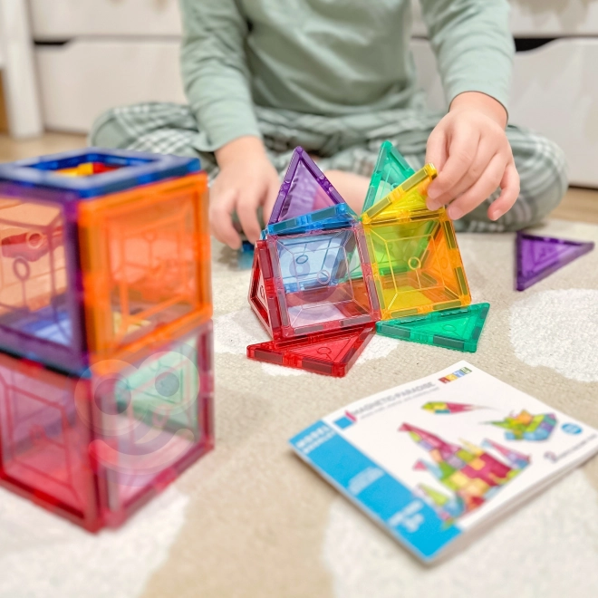 Magnetické stavební bloky Montessori WOOPIE