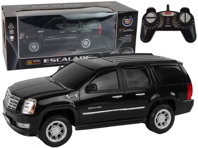 Cadillac Escalade R/C Černá světla Zvuk 1:16