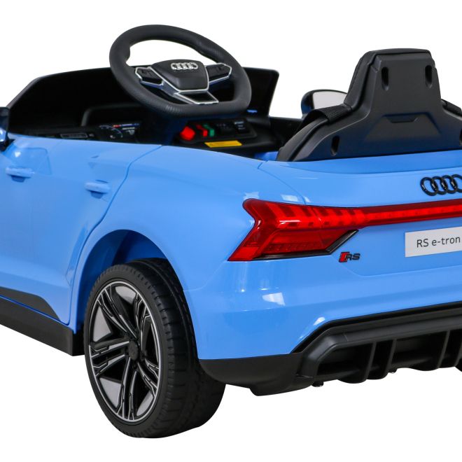 Audi RS E-Tron GT Battery Blue + dálkové ovládání + pohon 4x4 + rádio MP3 + LED + EVA