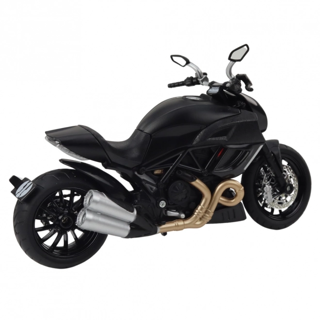Sportovní kovový motocykl s LED a zvuky