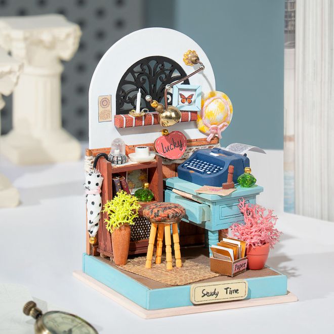 Pracovna Record Mood - DIY miniaturní domek