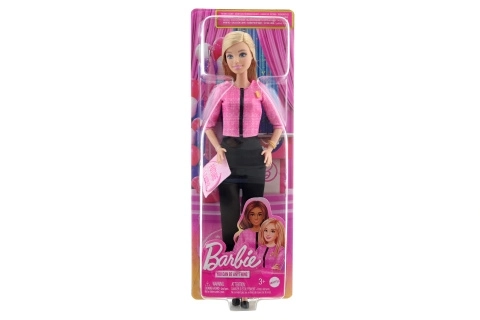 Barbie Lídryně budoucnosti - hnědovláska v kalhotovém kostýmku H