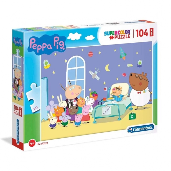 Puzzle Maxi Prasátko Peppa