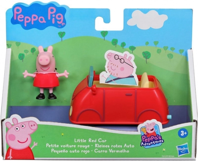 CHARACTER Prasátko Peppa: Malé červené autíčko