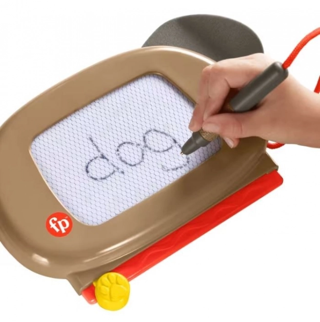 Magnetická kreslicí tabule pro děti Fisher-Price s motivem pejska