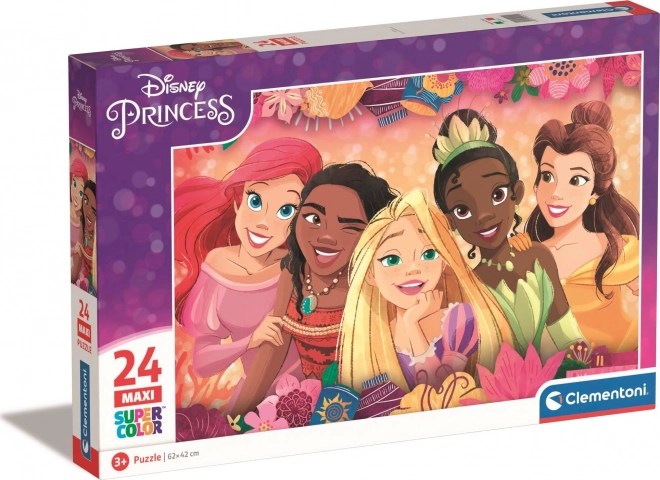 Clementoni Puzzle Disney Princezny Maxi