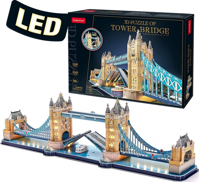 3D puzzle - Tower Bridge vedl