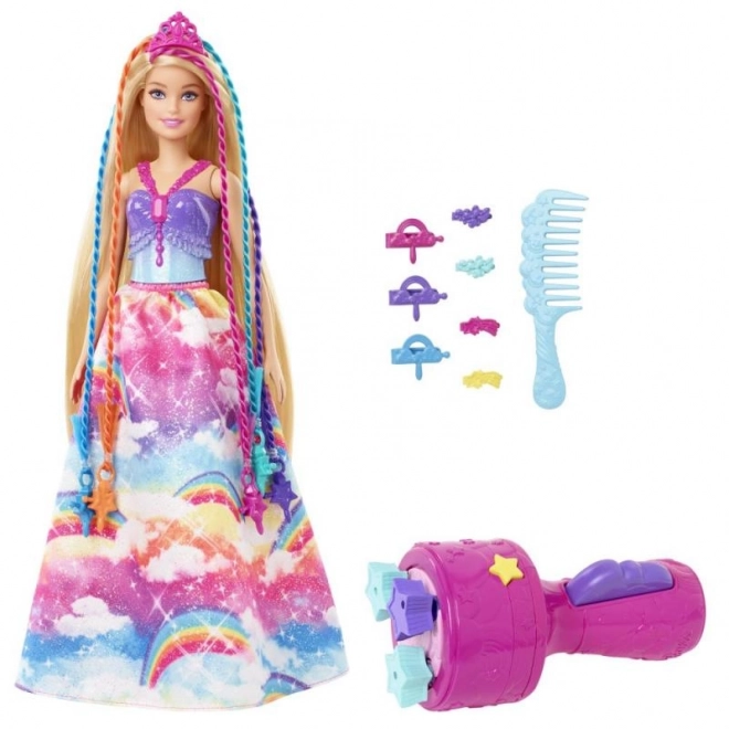 Barbie Princezna Dreamtopia Loknová kouzla