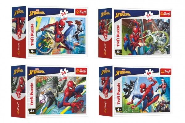 Minipuzzle Spiderman 54 dílků