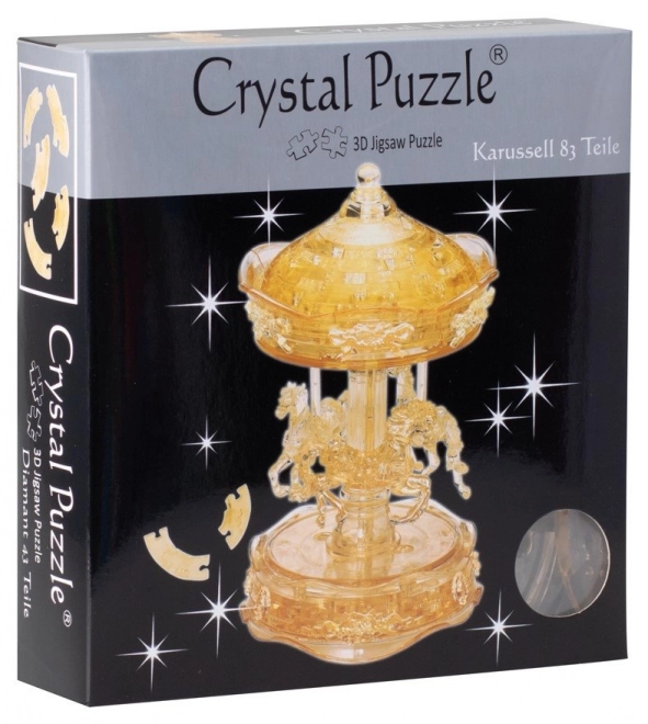 HCM KINZEL 3D Crystal puzzle Kolotoč 83 dílků