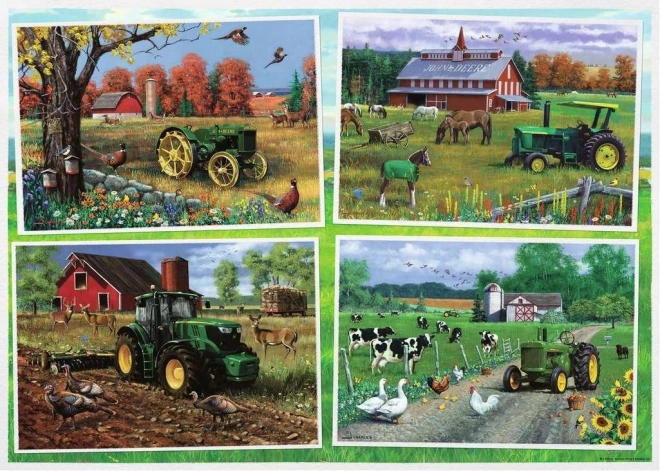 RAVENSBURGER Puzzle John Deere: Klasika XXL 500 dílků