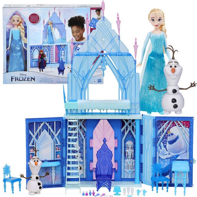 Hasbro velký ledovcový zámek Doba ledová Panenka Elsa sněhulák Olaf Frozen ZA5080