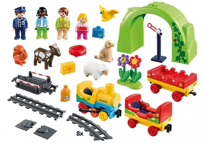 Playmobil 70179 Sada s figurkami Můj první vlak