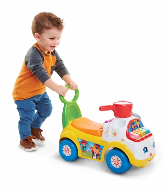 Fisher Price Hudební přehlídkový jezdec žlutý