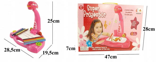 Kreslící projektor Vesmírný aeroplán