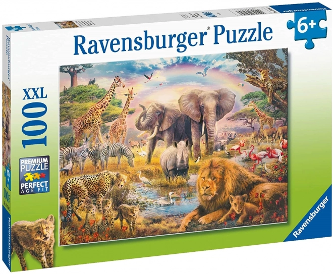 Puzzle Africké Safari 100ks