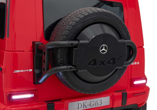 Mercedes Benz G63 AMG XXL Červená