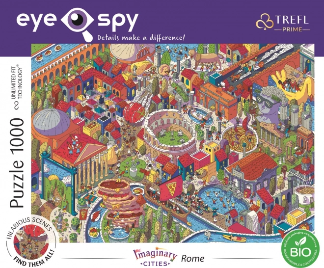 TREFL Puzzle UFT Eye-Spy Imaginary Cities: Řím, Itálie 1000 dílků