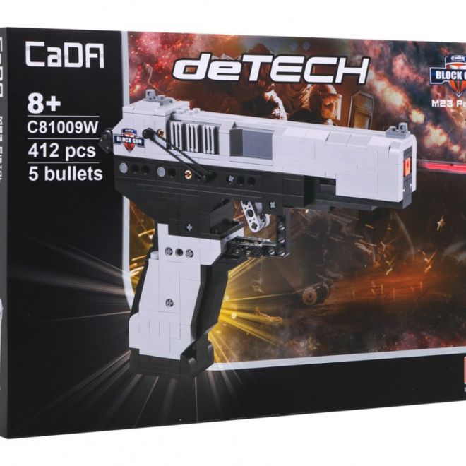 CaDa 81009 Stavebnice Pistole Glock - 412 dílků