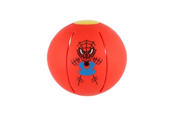 Flat Ball - Hoď disk, chyť míč! plast 8cm 4 barvy 12ks v boxu