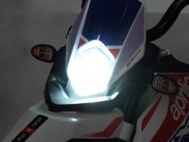 Dětská elektrická motorka Aprilia RX125