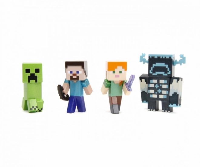 Minecraft kovová figurka 4-pack 6 cm