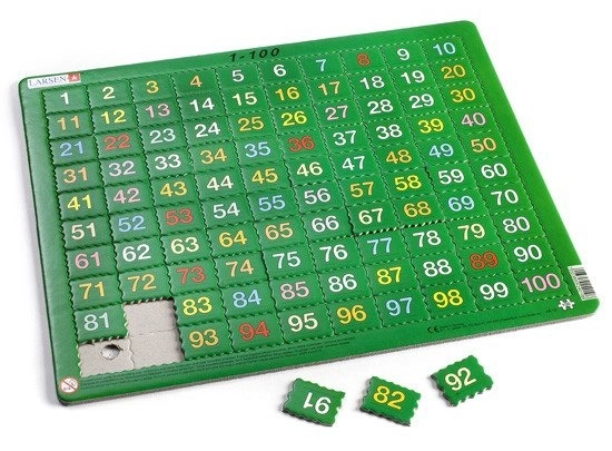 Larsen vzdělávací puzzle počítání do 100