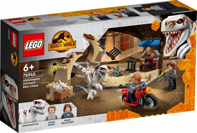 LEGO® Jurassic World 76945 Atrociraptor: honička na motorce