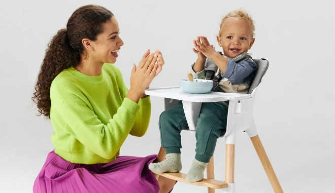Dětská židle Lionelo Koen 2v1 Růžová