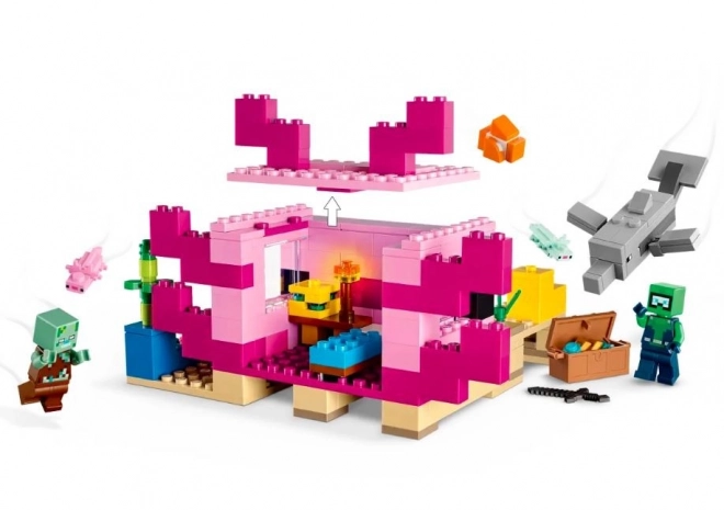 LEGO® Minecraft™ 21247 Domeček axolotlů