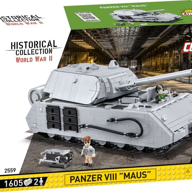 COBI 2559 II WW Panzer VIII MAUS, 1605 k, 2 f